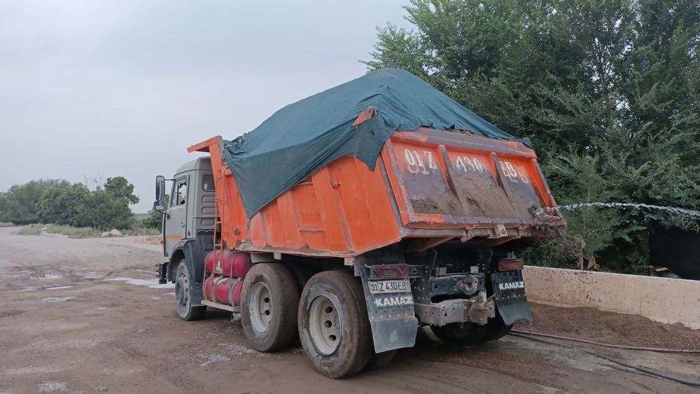 Доставка камаз песок шебен грунт ит другой