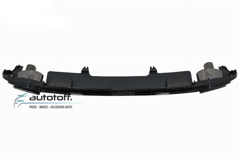 Difuzor bara spate compatibil Audi A4 B9 8W (15-19) Negru lucios