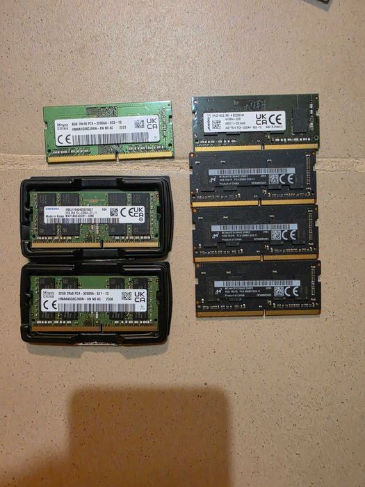 Rami de laptop si calculator pc desktop gaming office ddr3 ddr4 4gb 8gb 16gb 32gb 3200mhz