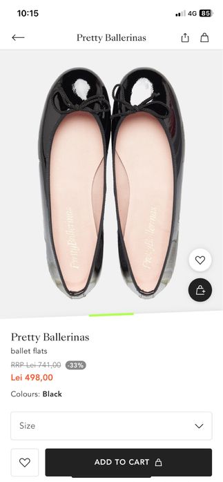 Balerini, mărimea 36