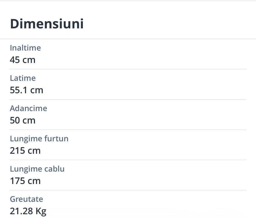 Masina de spalat vase compacta Bosch SKS51E22EU, 6 Seturi, 5 Programe, 55 cm, Clasa A+, Alb