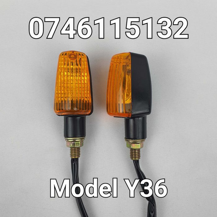 Moto Motocicleta Atv Scuter-Semnalizare-Semnalizari Cu Bec Normal- Y36