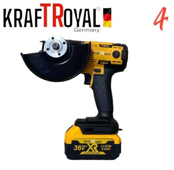 Универсален Инструмент 5 Сменяеми Глави KRAFTROYAL 36V 2х Батерии 5в1