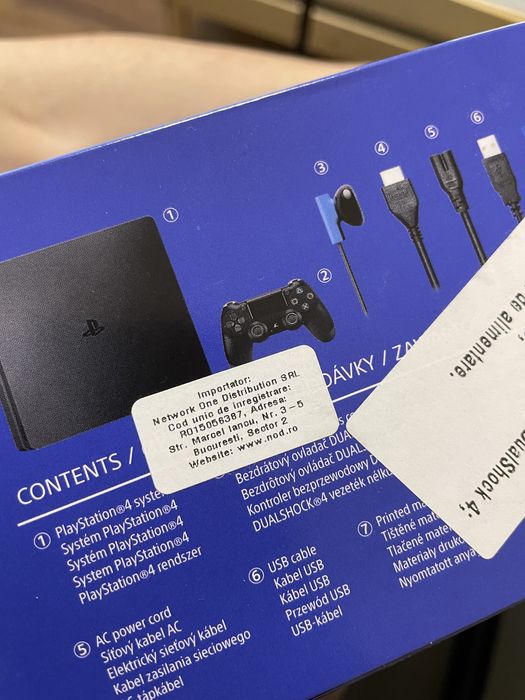 Sony Play Station 4 Slim Full Box NOU!!!