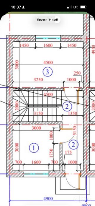 Продаетс таунхаус на паркентском в черновой отделке 70м2 +терасса 25м2