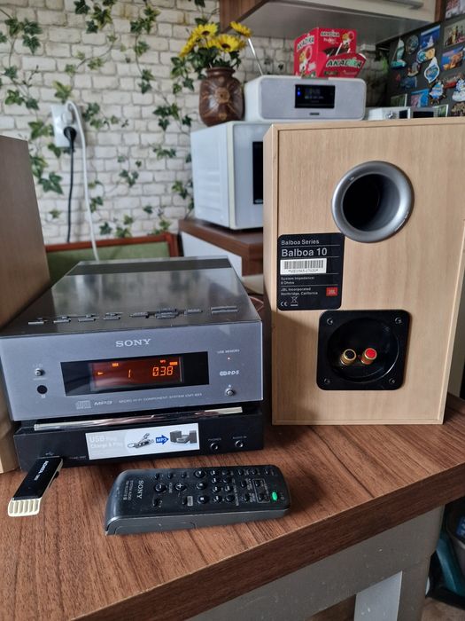 Sistem audio Sony cu boxe JBL balboa 10
