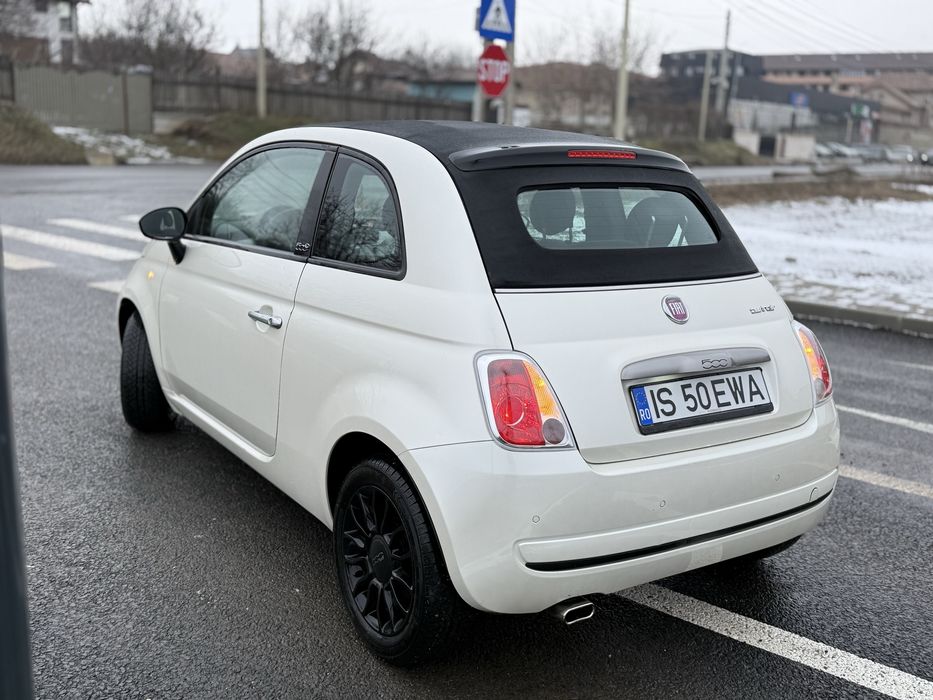 Fiat 500 Cabrio-Decapotabila 0.9Turbo Benzina 2012