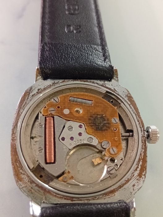 Руски мъжки ръчен кварцов часовник  POLJOT  ПЛЕТ.