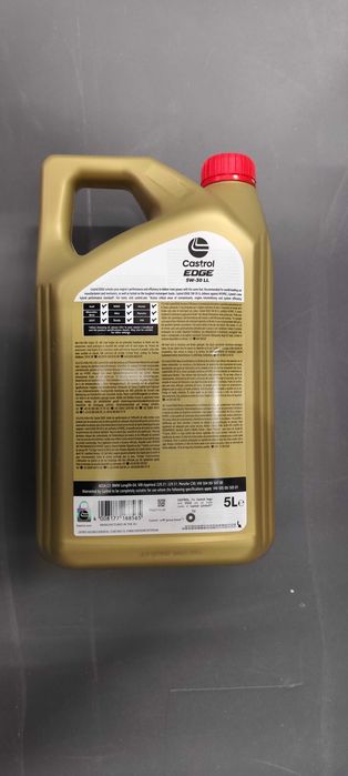 Ulei motor CASTROL Edge Titanium LL 5W30, 5 litri, sintetic - STOC