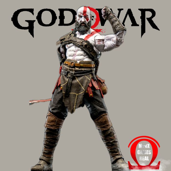 Екшън фигура God of War - Kratos 2018
