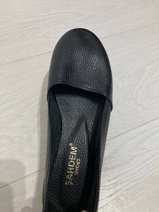 Туфли Бавер, балетки Кожаные. 36 размер