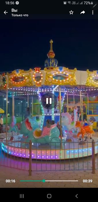 Карусель аттракцион