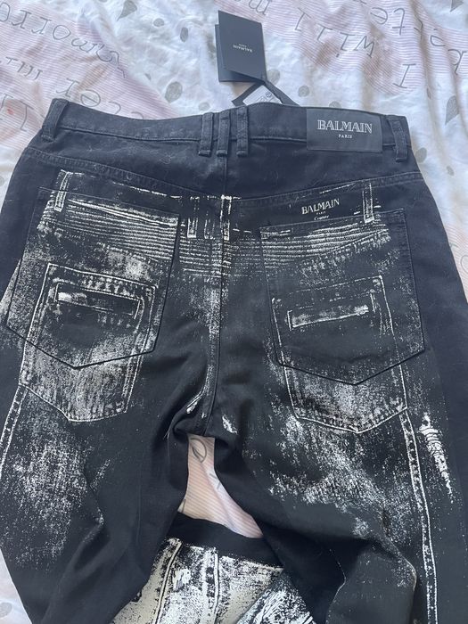 Blugi Biker Balmain
