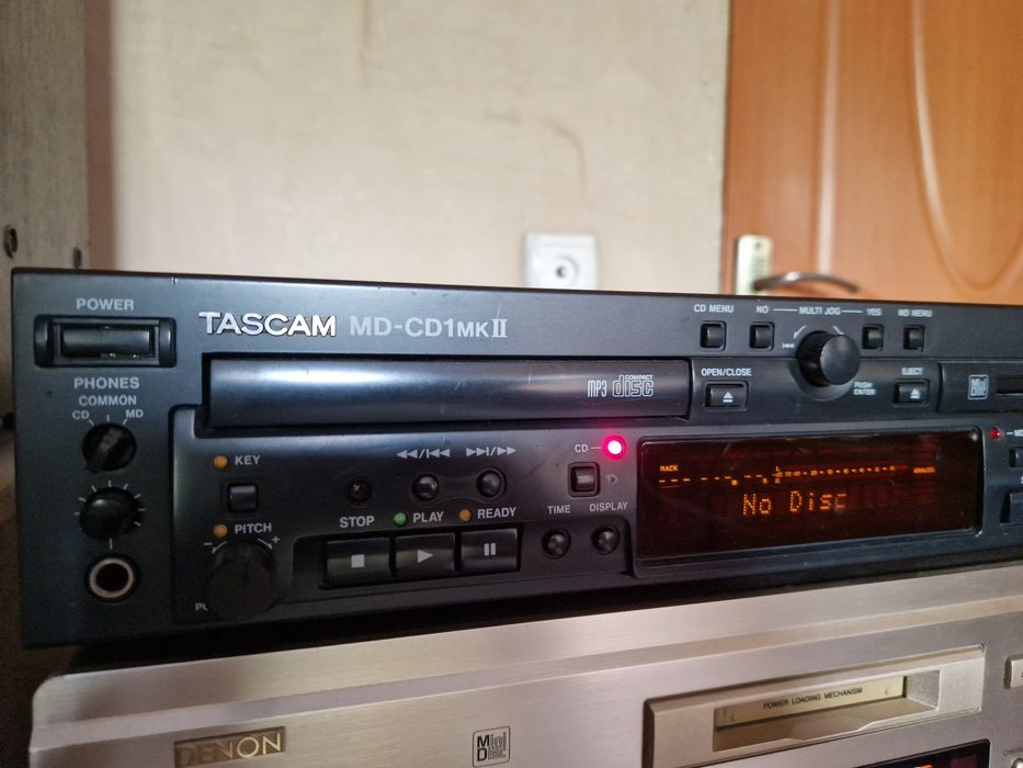 Минидиск taskam  MD CD MK2