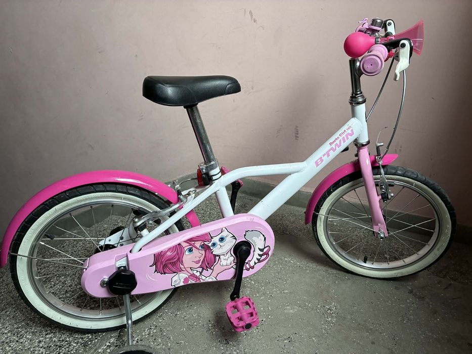 Колело за момиче 16’’ Btwin  Docto girl 500