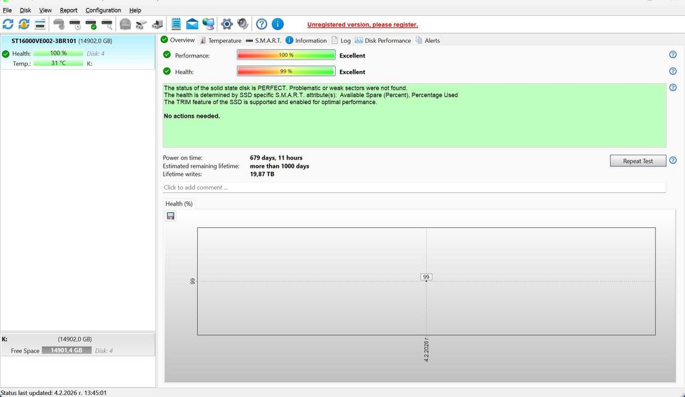 Продавам ползвани твърди дискове