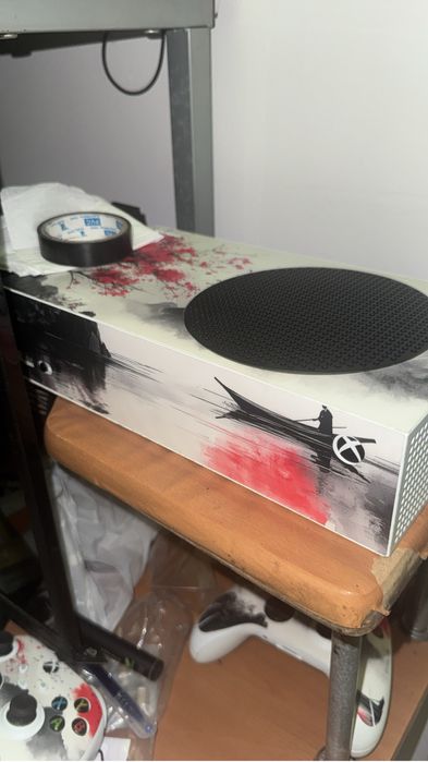 Xbox seris s + volan xbox nou!