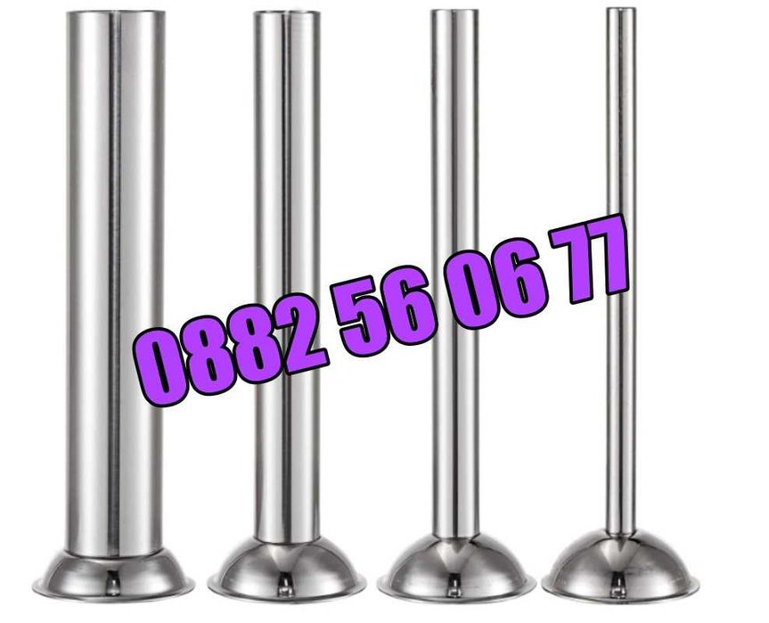 Електрическа пълначка за месо 15 литра с педал, пълначка за кайма