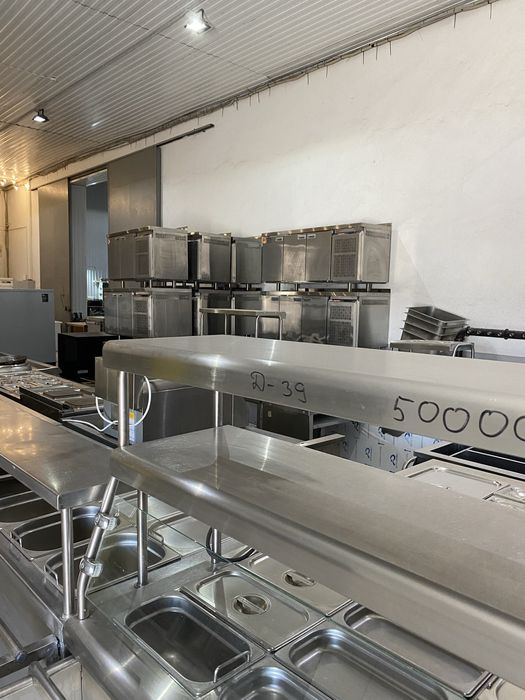 Фритюрница, линия раздачи,  плиты Астана