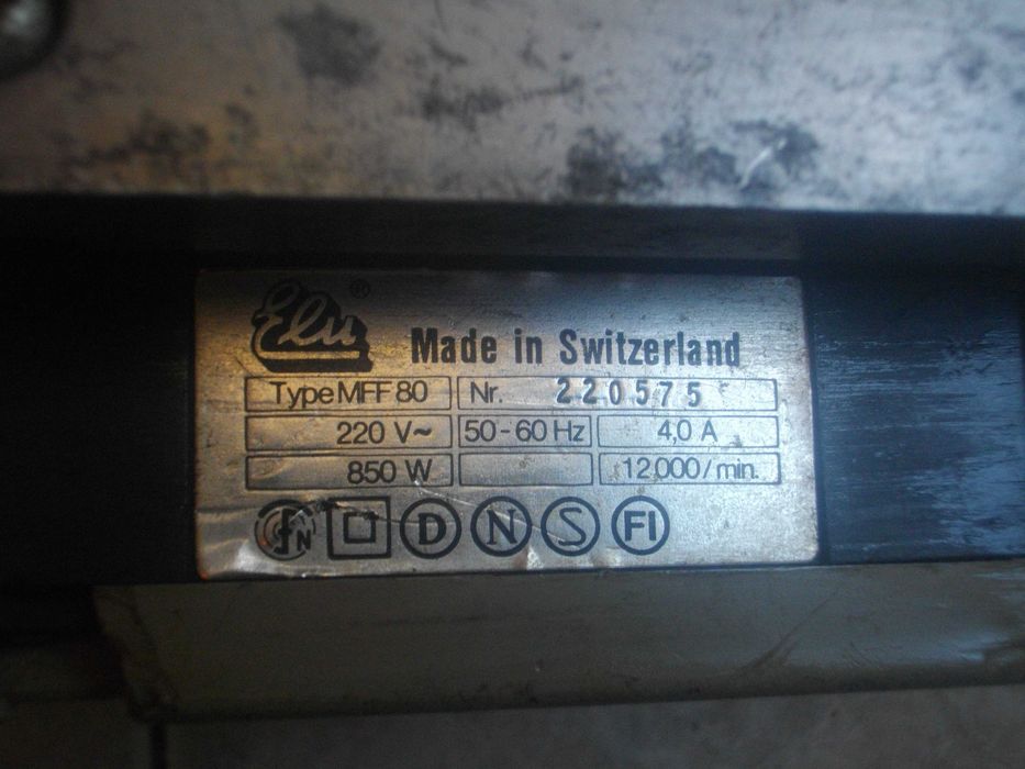 Профи Ел. Ренде Хобел 850W-600W AEG ELU T.I.P Германия/Швейц Нож 102мм