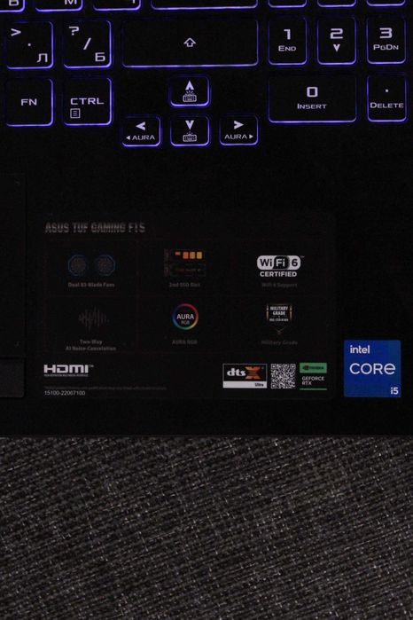 Лаптоп ASUS TUF F15 FX506HF