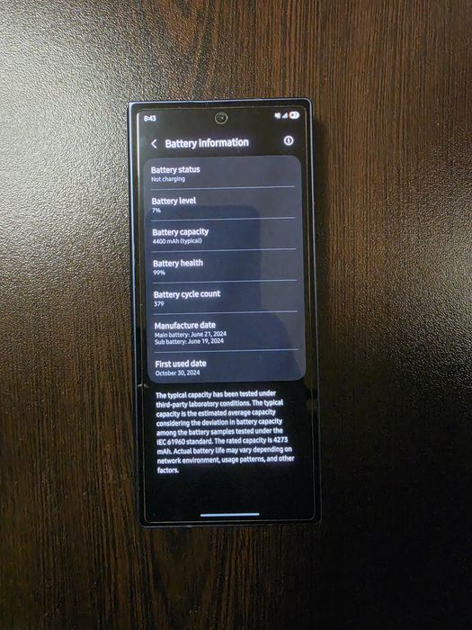 Samsung Z Fold 6 256GB Гаранция!