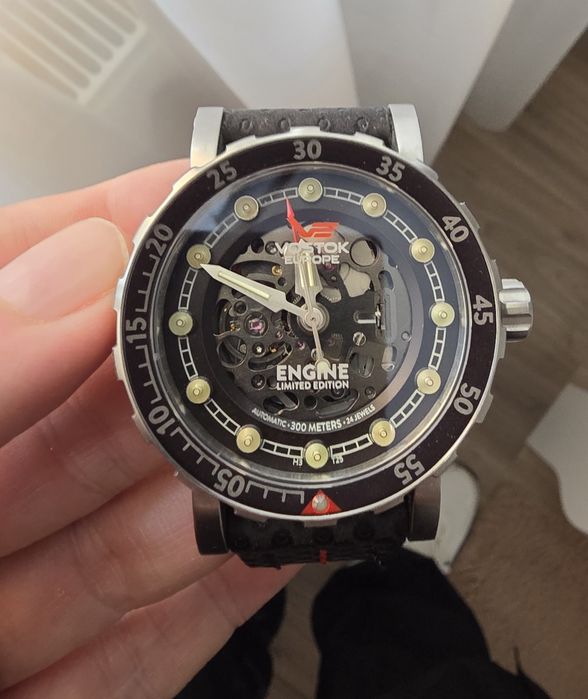 Vostok Europe Engine Skeleton, Automatic limitata