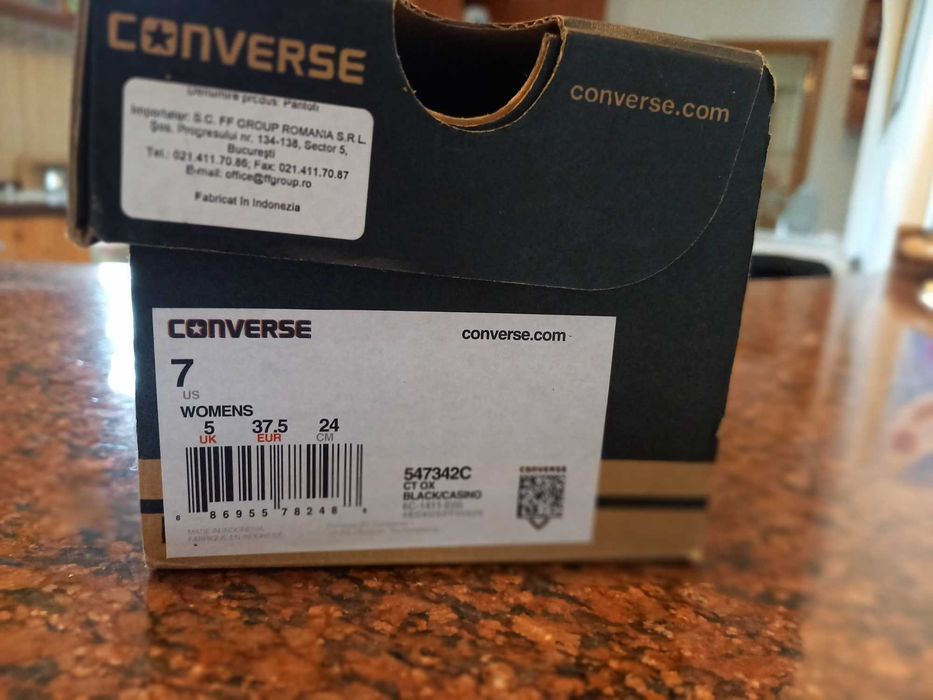 Tenisi fete Converse All Stars nr. 37,5
