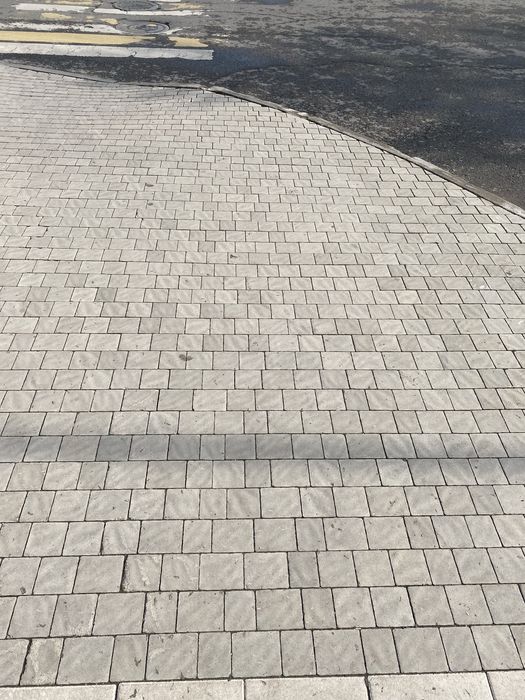 Укладка брусчатки