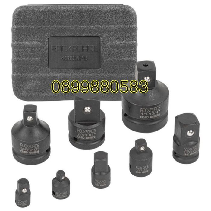 Ударни адаптери - преходници 8 части Rockforce