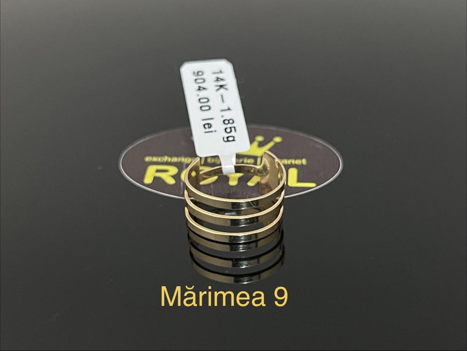 Bijuteria Royal CB : Inel dama aur nou 14k 1,85gr
