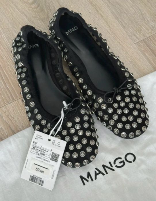 Balerini cu cristale Mango