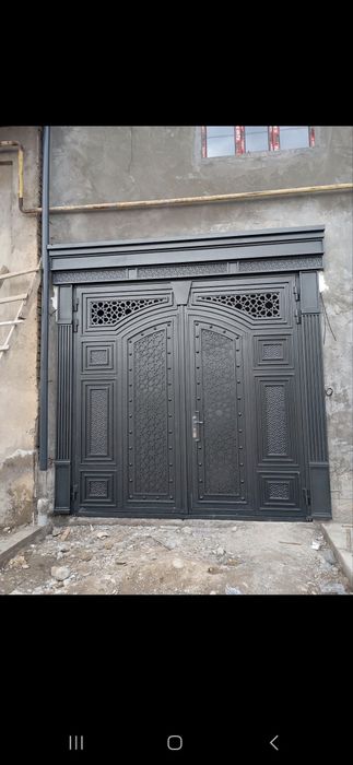 Дарвоза навес перила решетка