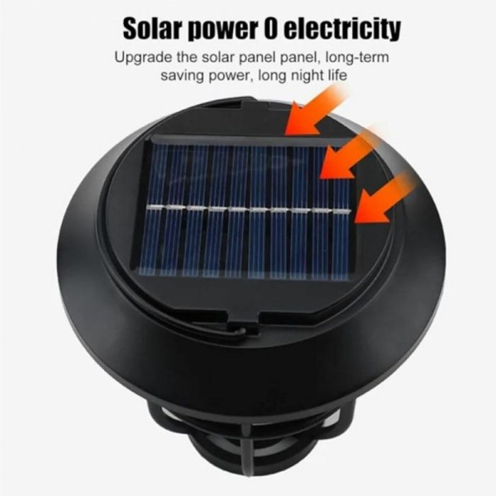 Градинска соларна лампа YH-169 с 3 режима за работа