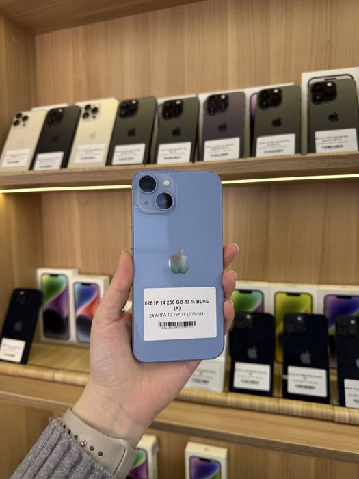Iphone 14 256 gb 83% Blue
