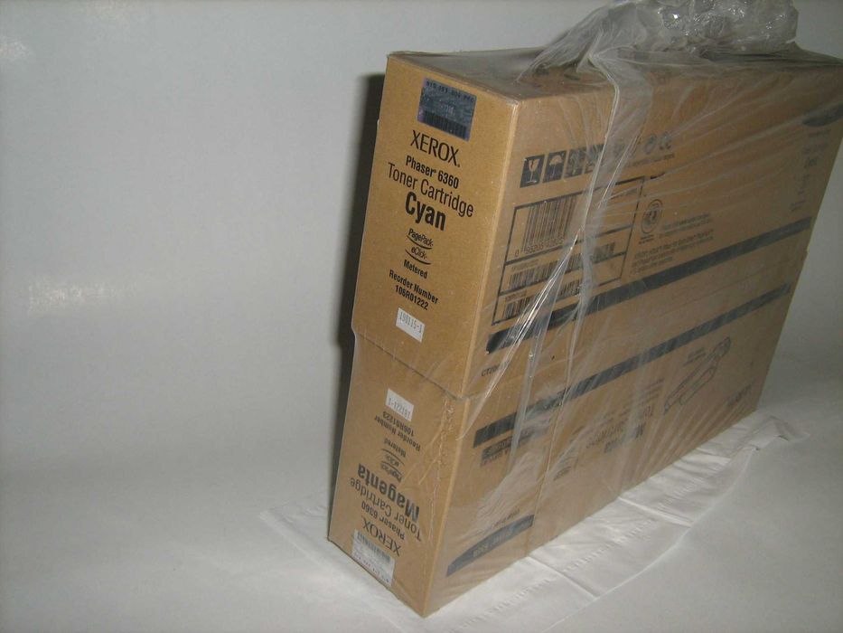 Toner XEROX Phaser 6360 NOU cyan si magenta 12000 pagini, negru 18000