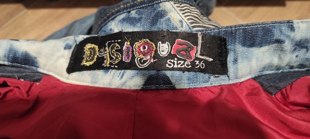 Trench denim Desigual măr S / 36