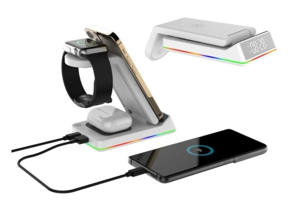 Încărcător wireless 5 in 1