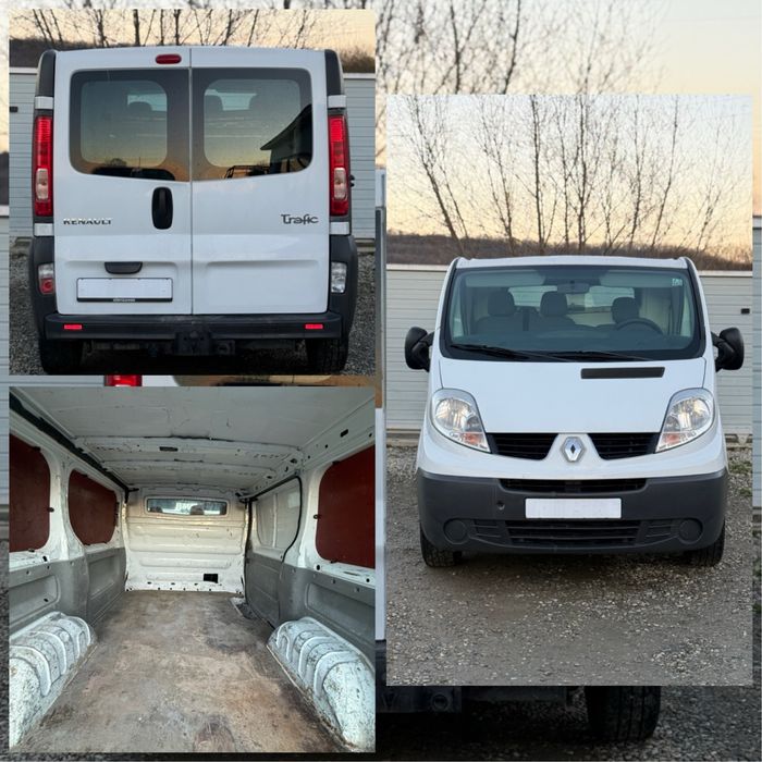 Renault Trafic 2014  - 2.0 DCI - 6+1 Trepte A/C  - 3  Locuri + Marfa -