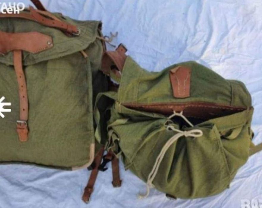 Военни раници от брезент