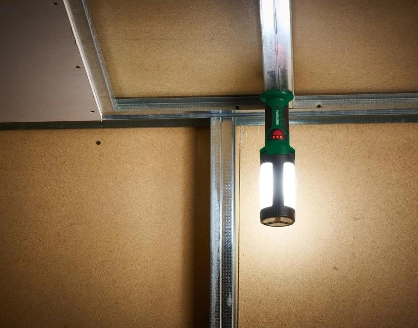 ръчна лед лампа Парксайд /Parkside