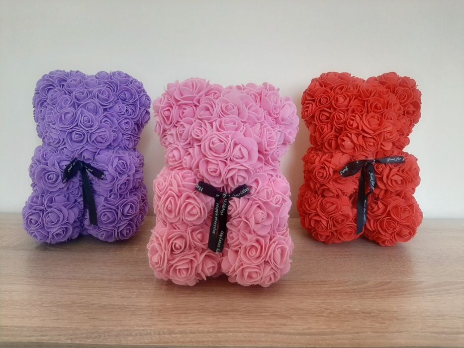 Мече от вечни рози за свети Валентин