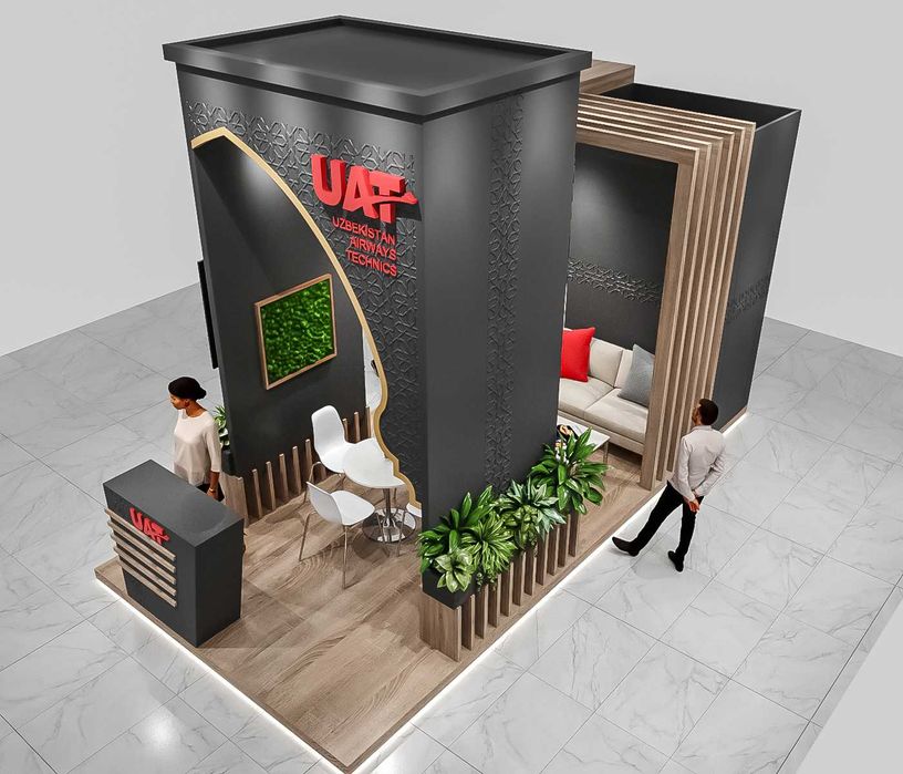 Разработка дизайна выставочных стендов, Креативные эффективные решения