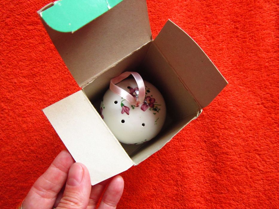 Craciun cadou rar  glob pentru parfum Germania 1980 (nou)