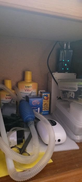 Продам аквариум с рыбками