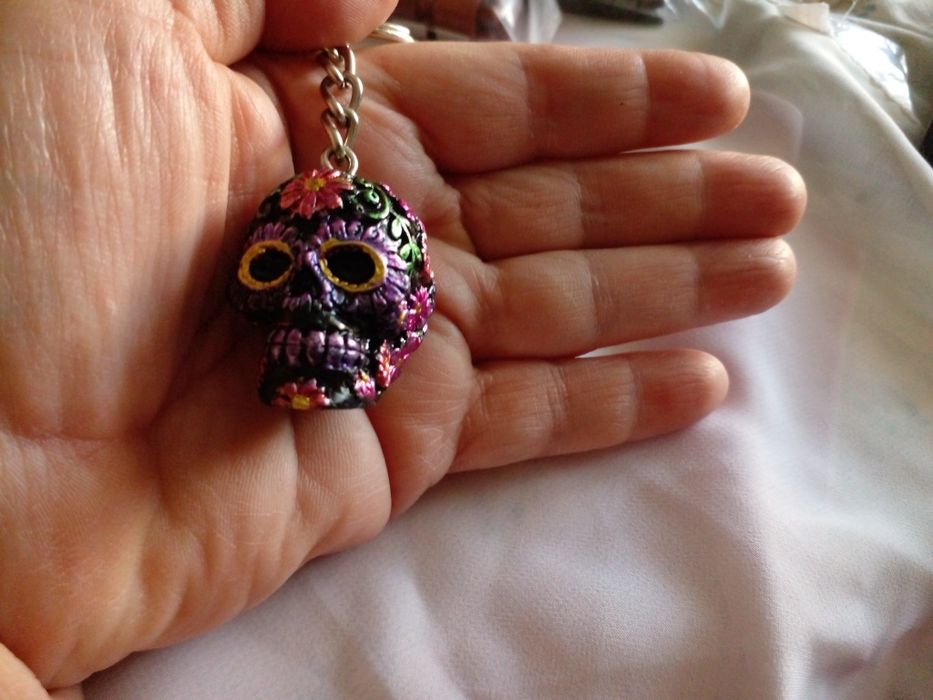 Брелок. Череп . Подарок из США