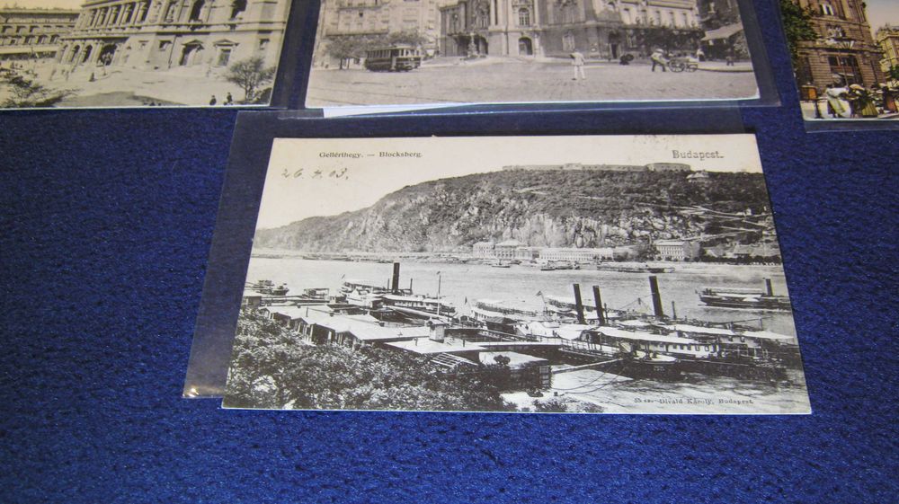 Ilustrate vechi,Carti Postale.Lot 7 buc BUDAPESTA 1903-1917