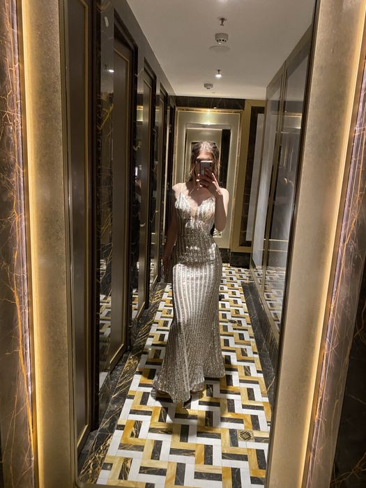 Бална рокля в отлично състояние,размер 36/S