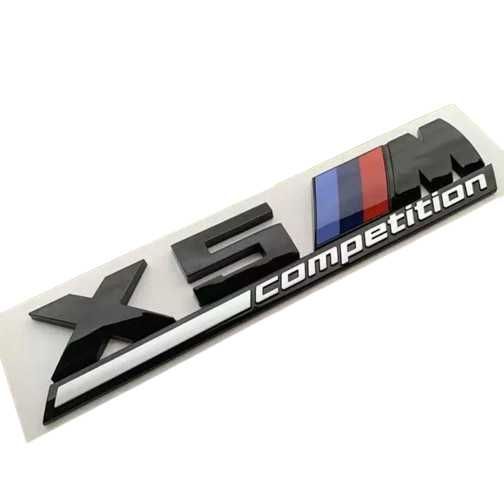 Emblema Sigla Logo BMW Portbagaj X1M X3M X4M X5M X6M //M Competition