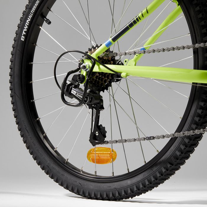 Bicicletă Mtb Rockrider St500 24" Galben Fluo - (SecondHand) Decathlon